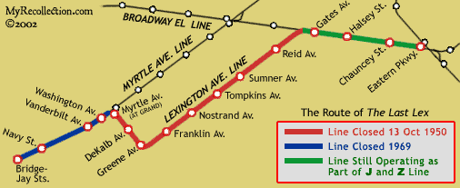 Route of the "Last Lex"